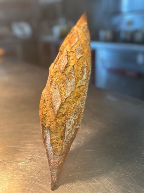 Pain au algues et citron confit