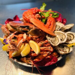 Plateaux de fuit de mer
