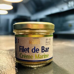Filet de bar crème marine