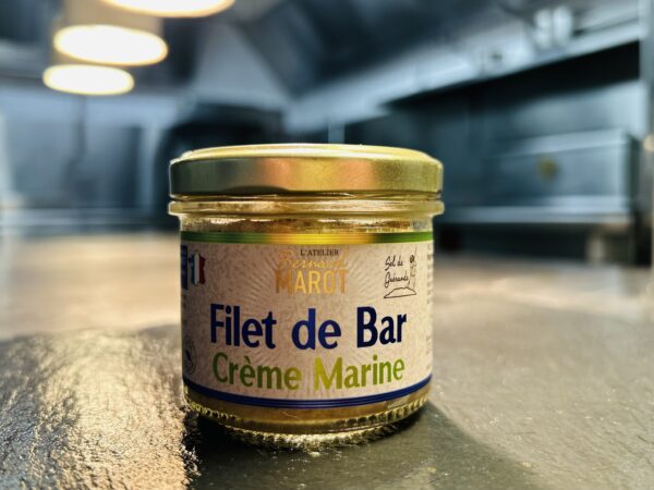 Filet de bar crème marine