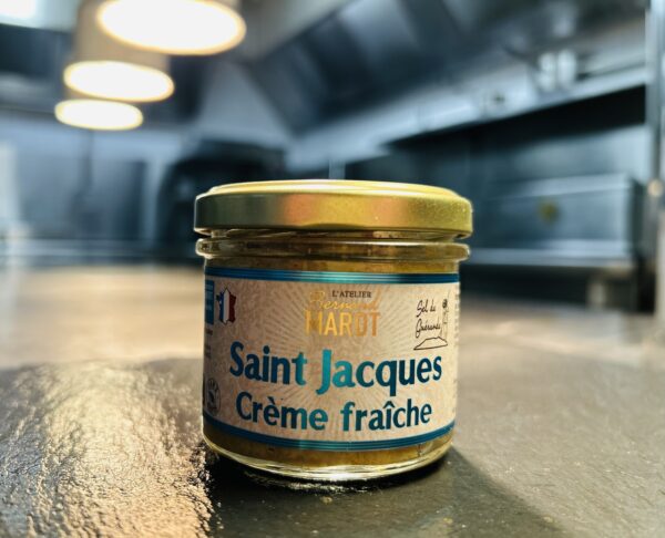 Saint-Jacques crème fraîche