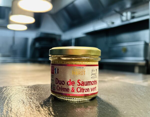 Duo saumons crème et citron vert
