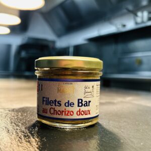 Filets de bar au chorizo doux