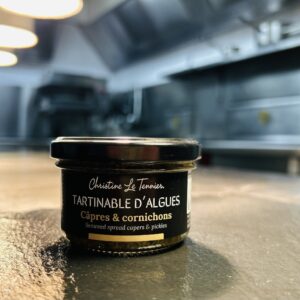 Tartinable d’algue câpre et cornichon